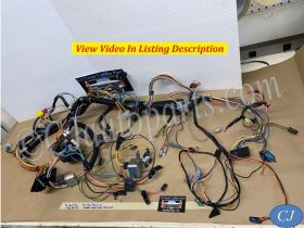 OEM 1976 Cadillac Deville Fleetwood Calais Eldorado COMPLETE UNDER DASH WIRE HARNESS With FUSE BLOCK PANEL ~43K Miles #12004292/#9629754